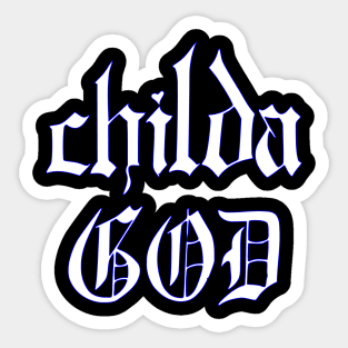childa God Sticker